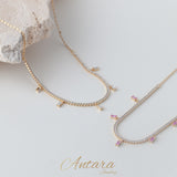 Collares tennis con dijes colgantes