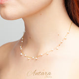 Collar de perlas cultivadas minis