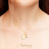 Collar Medalla Virgen Divina Misericordia