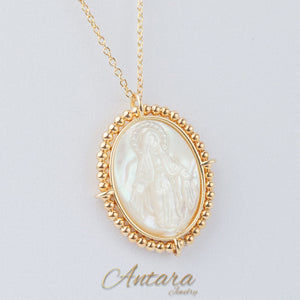 Collar medalla Virgen Divina Misericordia