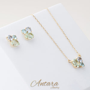 Set de cristales con dorado