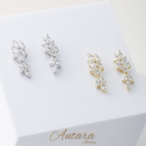 Aretes largos de cristales