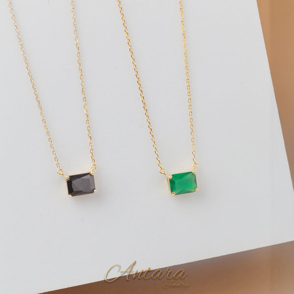 Collares de cristales de colores
