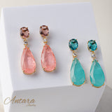 Aretes largos de cristales