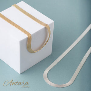 Collar tejido plano