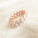 Anillo rose gold infinity